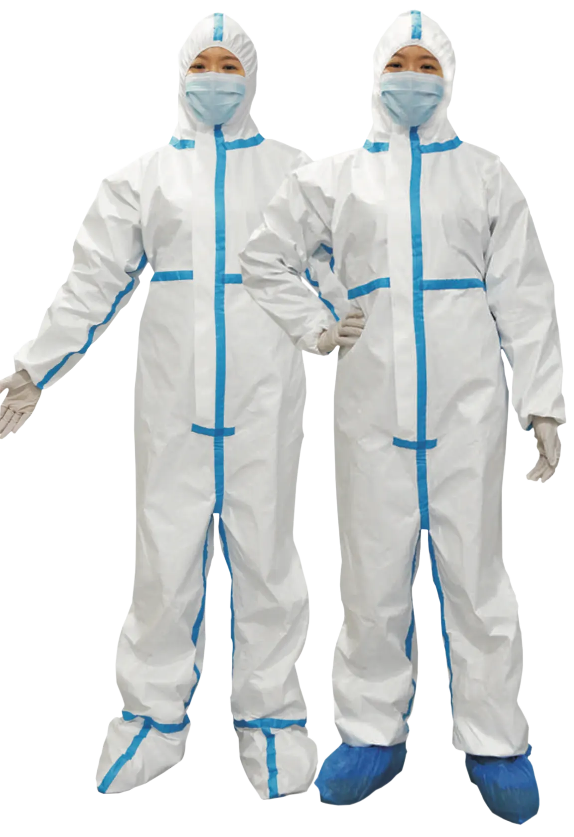 DISPOSABLE PROTECTIVE COVERALLS