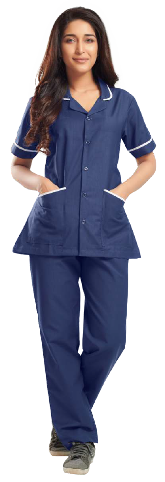 Women’s Collared Nurse Dress