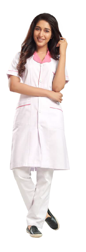 Long Collared Nurse Dress